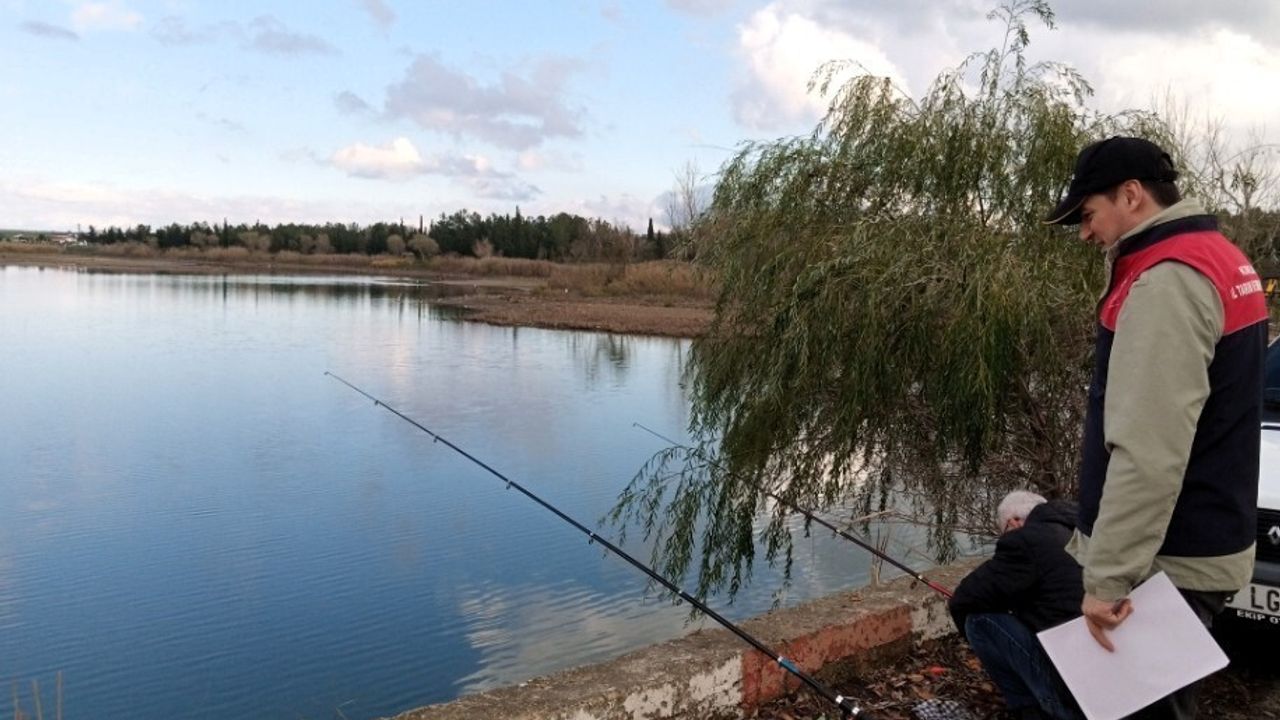Lüleburgaz'da amatör balıkçılık denetimleri sürüyor