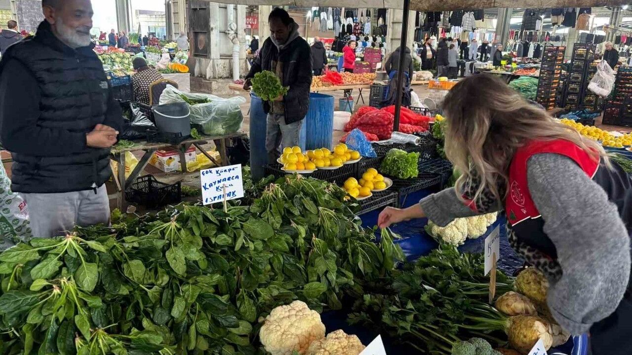 Lüleburgaz semt pazarlarında etiket ve hijyen denetimi