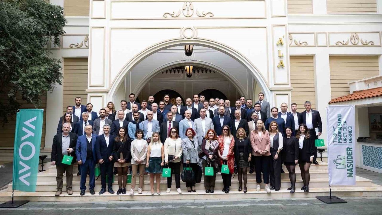 Maden suyu sektörü MASUDER toplantısında buluştu