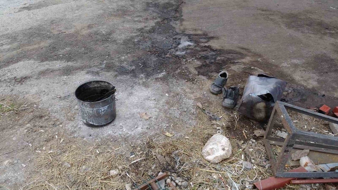 Malatya'da atölyede ısınmak için tiner döken 2 stajyer yaralandı