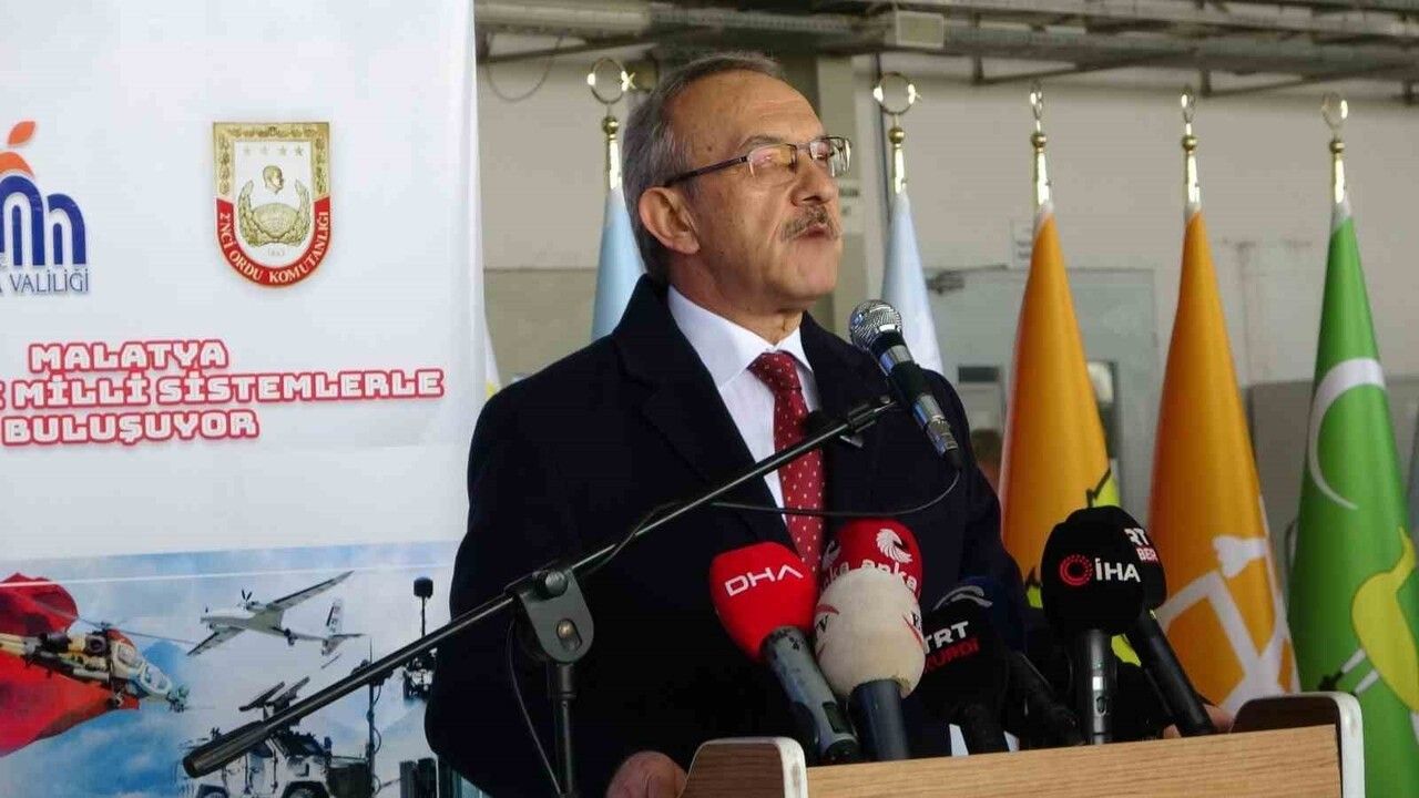 Malatya'da 'Yerli ve Milli Sistemlerle Buluşuyor' Sergisi Tanıtıldı