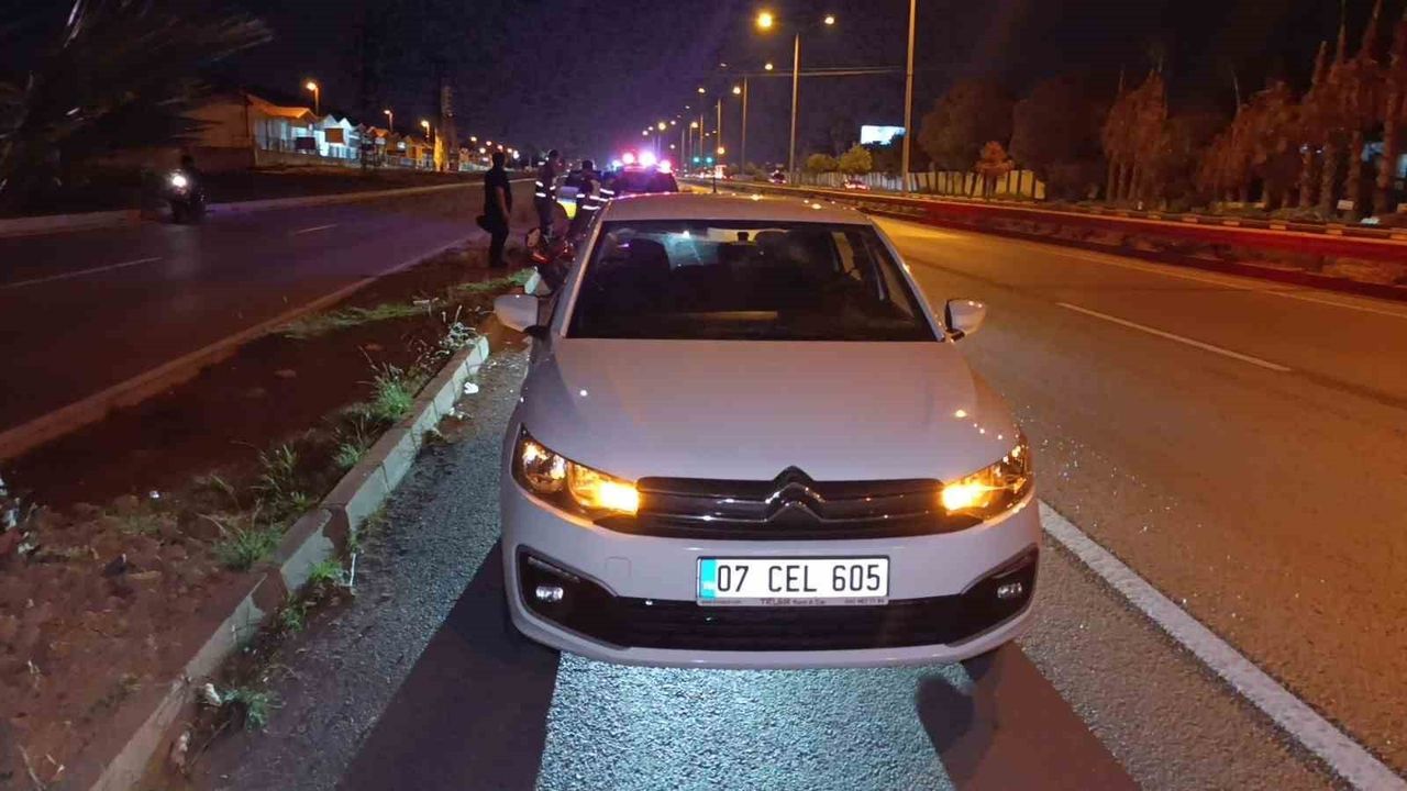 Manavgat’ta Motosiklet Kazası: Sürücü Yaralandı