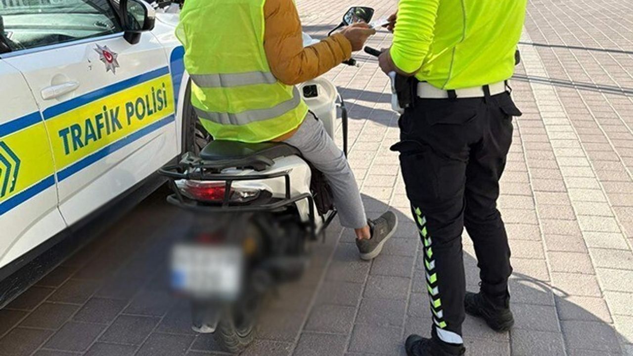 Manisa'da 3 günlük motosiklet denetimlerinde 716 sürücüye ceza