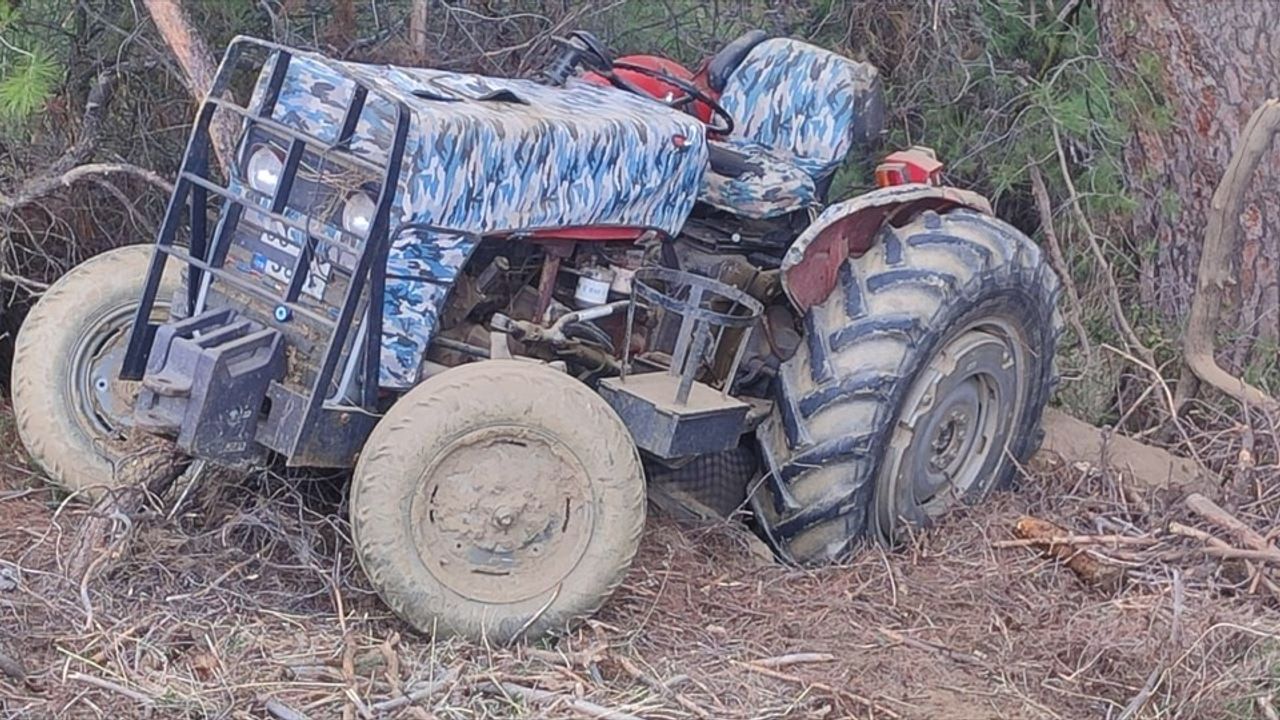 Manisa'da Traktör Devrilmesi Sonucu Bir Kişi Hayatını Kaybetti