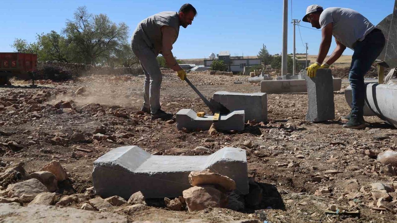Mardin'de 5 ilçeye 330 sıvatla kırsal alanda hijyenik su desteği