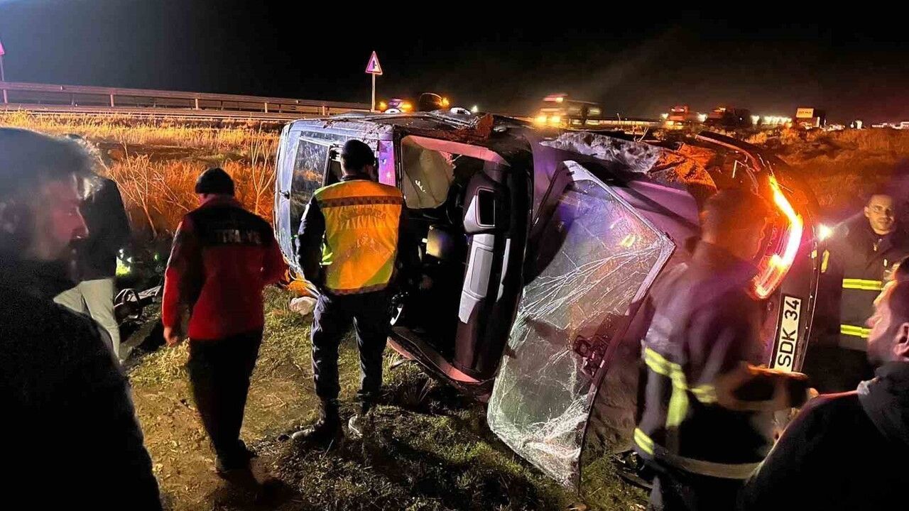 Mardin'de cip şarampole devrildi: 4 yaralı