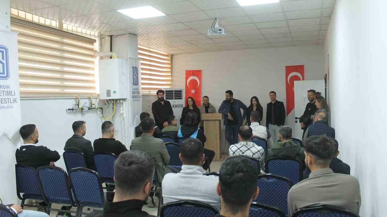 Mardin'de Denetimli Serbestlik Yükümlüleri Oyuncularla Buluştu