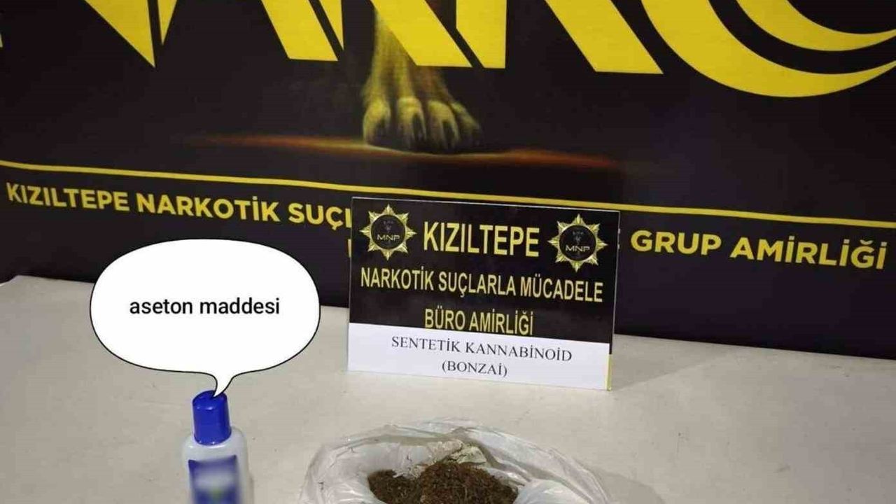 Mardin'de Derik ve Kızıltepe'de uyuşturucu operasyonu: 3 gözaltı