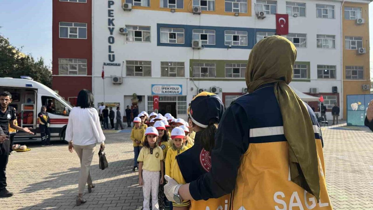 Mardin'de 'Sağlıklı Çocuk, Sağlıklı Gelecek' Programının dördüncü saha uygulaması Kızıltepe'de