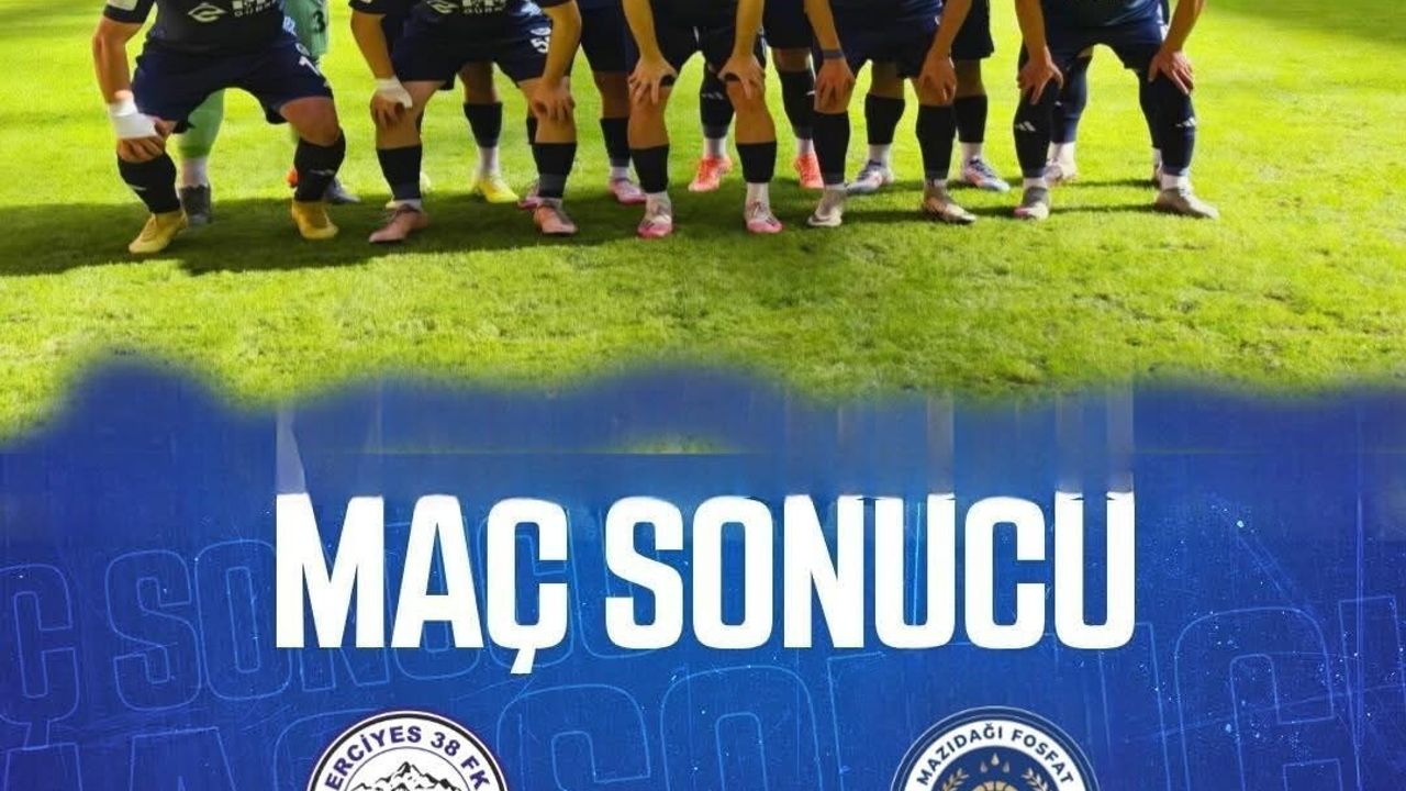 Mazıdağı Fosfatspor, Erciyes 38 FSK ile 1-1 Berabere Kaldı