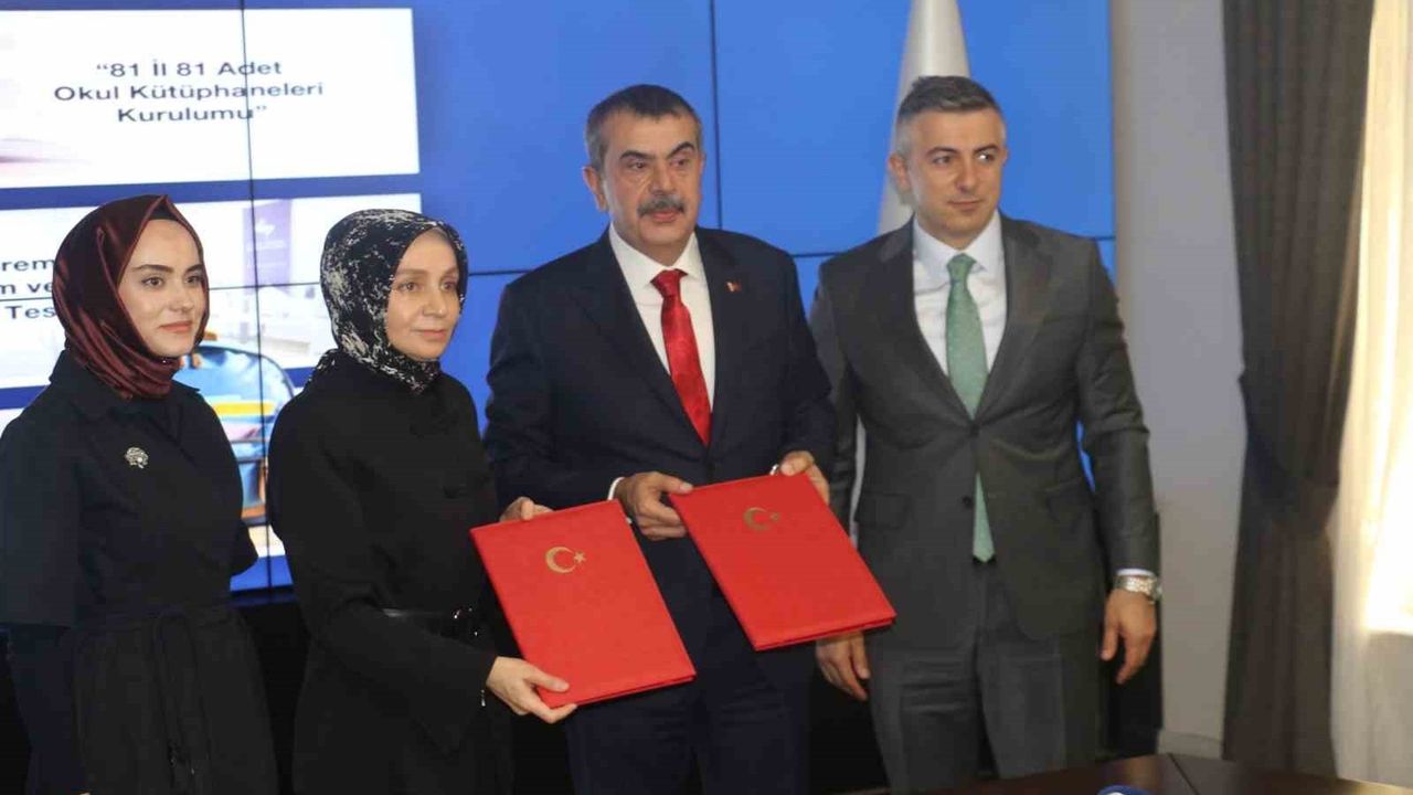 MEB ile Şule Yüksel Şenler Vakfı arasında okuma kültürü protokolü