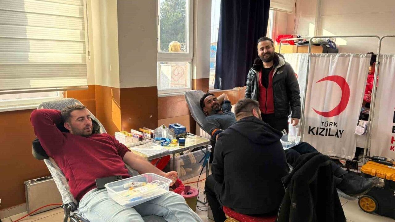 Mehmet Paşa İlkokulu'nda 99 Ünite Kan Bağışı