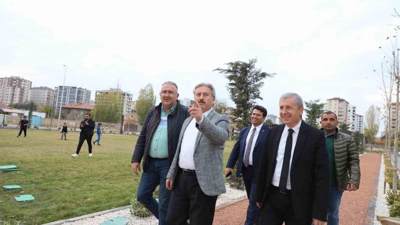 Melikgazi'den Yıldırım Beyazıt'a İki Yeni Park