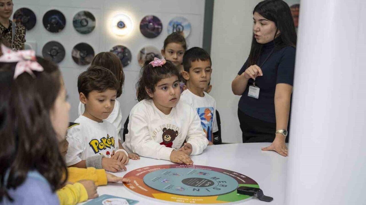 Mercan 100. Yıl İklim ve Çevre Bilim Merkezi ara tatilde 900’den fazla ziyaretçi ağırladı