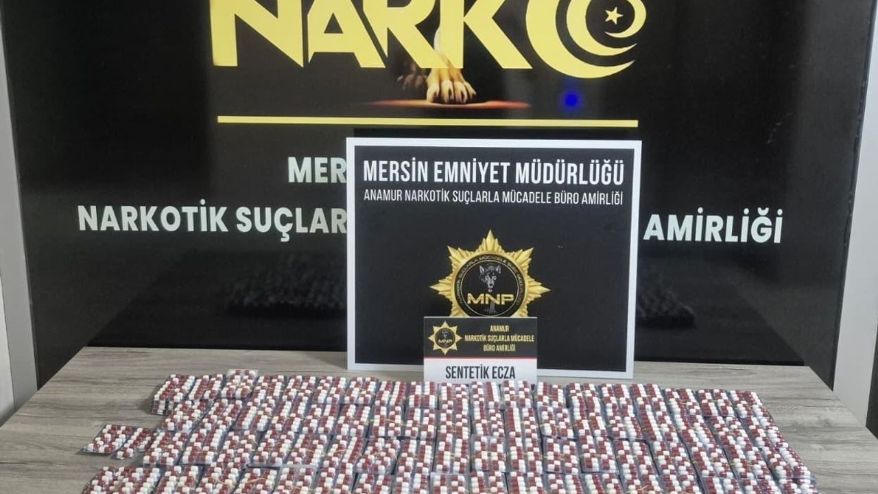 Mersin'de Narkotik Operasyonları: 128 Olay, 146 Gözaltı