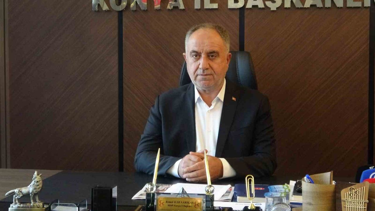 MHP Konya İl Başkanı'ndan Akören Belediye Başkanı hakkında açıklama