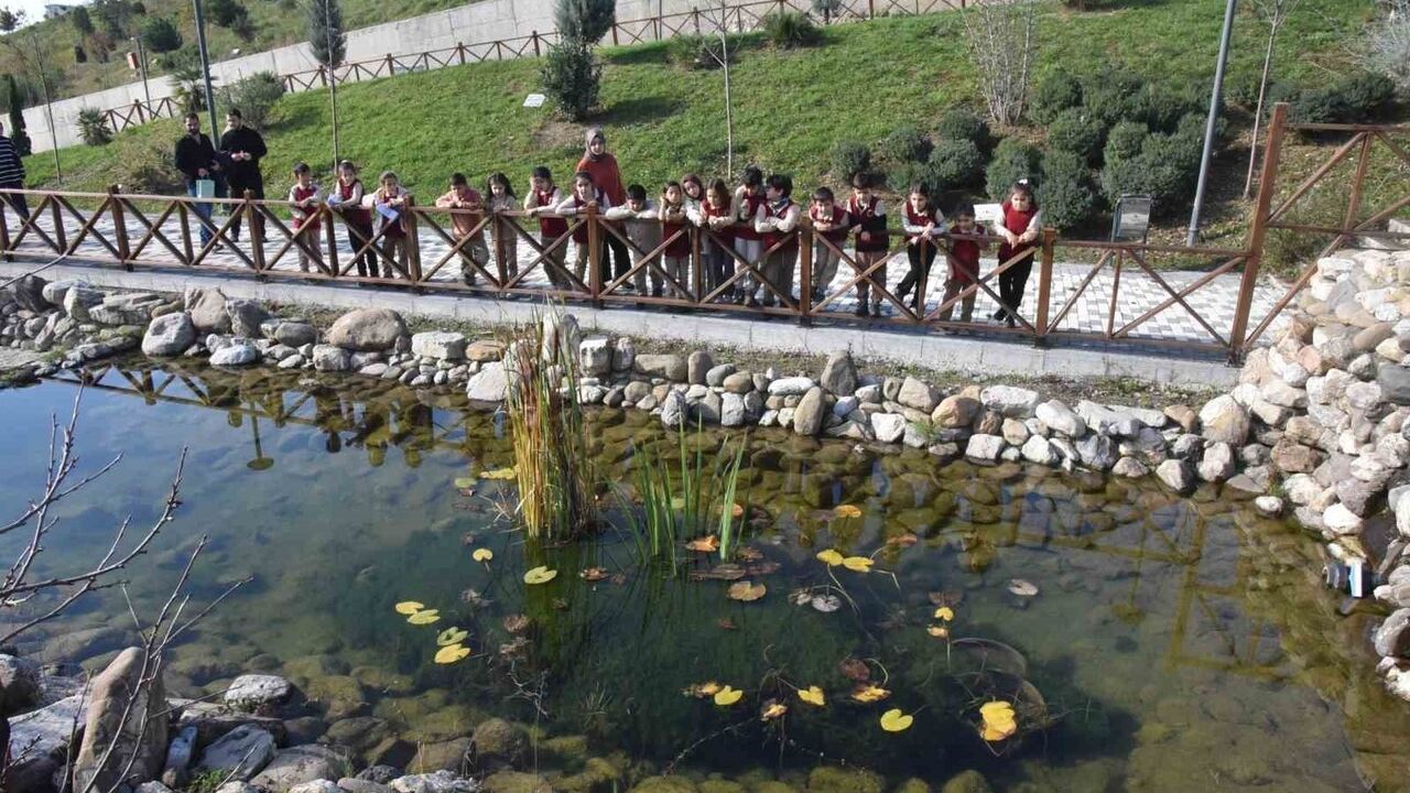 Minikler Düzce Üniversitesi Botanik Bahçesi’ni Gezdi