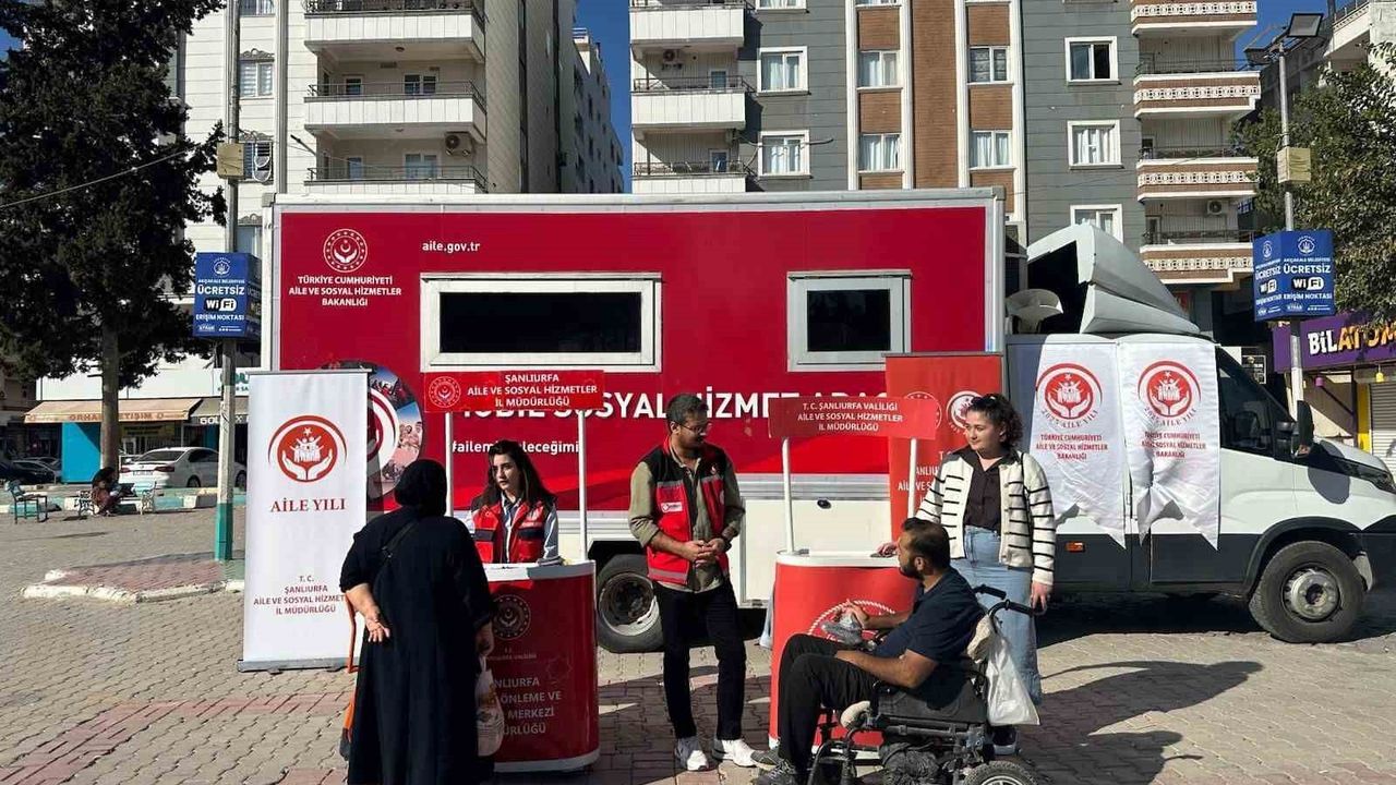 Mobil Sosyal Hizmet Merkezleri 226 Bin Vatandaşa Ulaşıyor