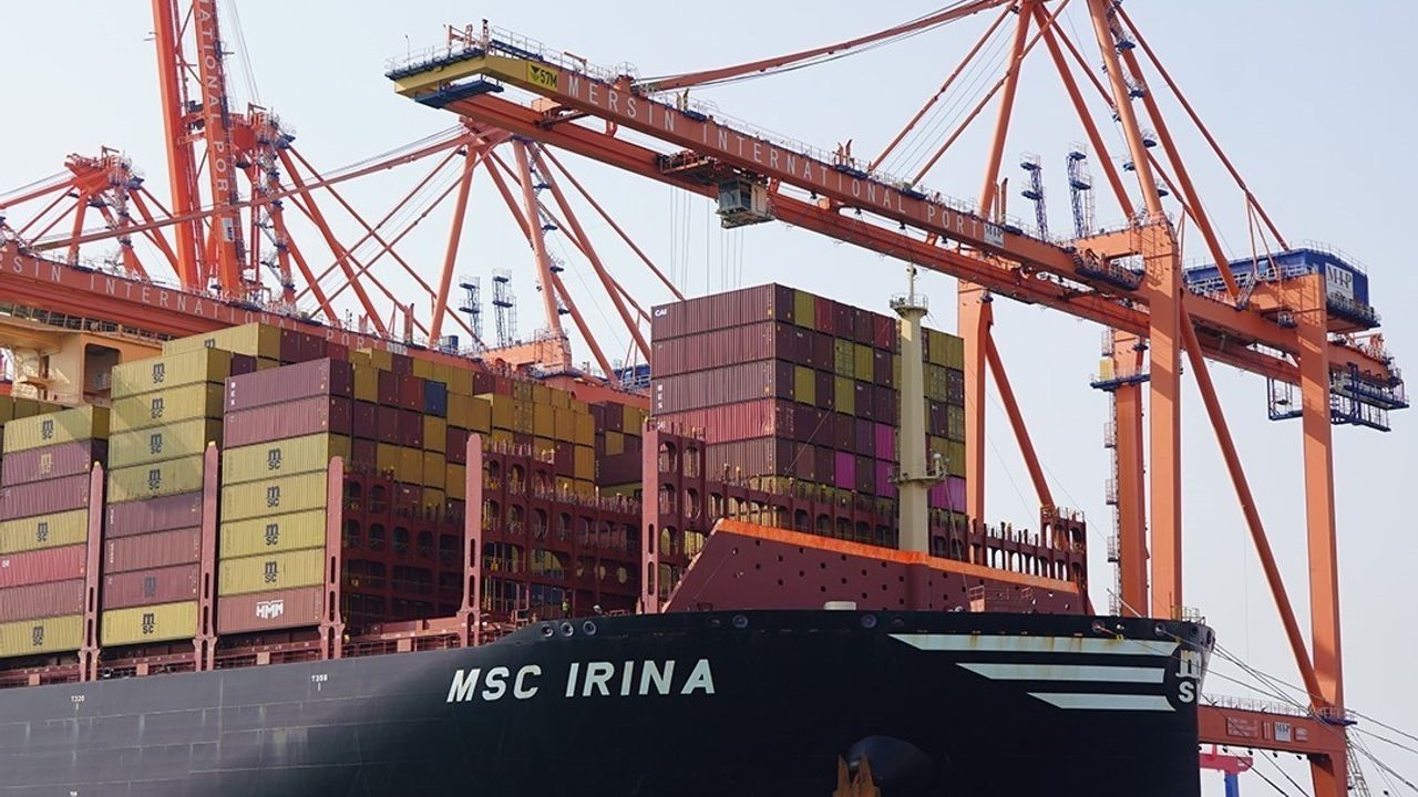 MSC IRINA Mersin Limanı’na Yanaştı