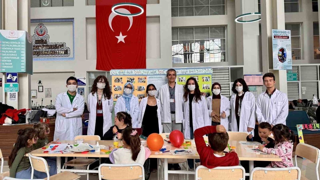 MSKÜ Tıp Öğrencilerinden Lösemili Çocuklara Moral ve Farkındalık Etkinliği