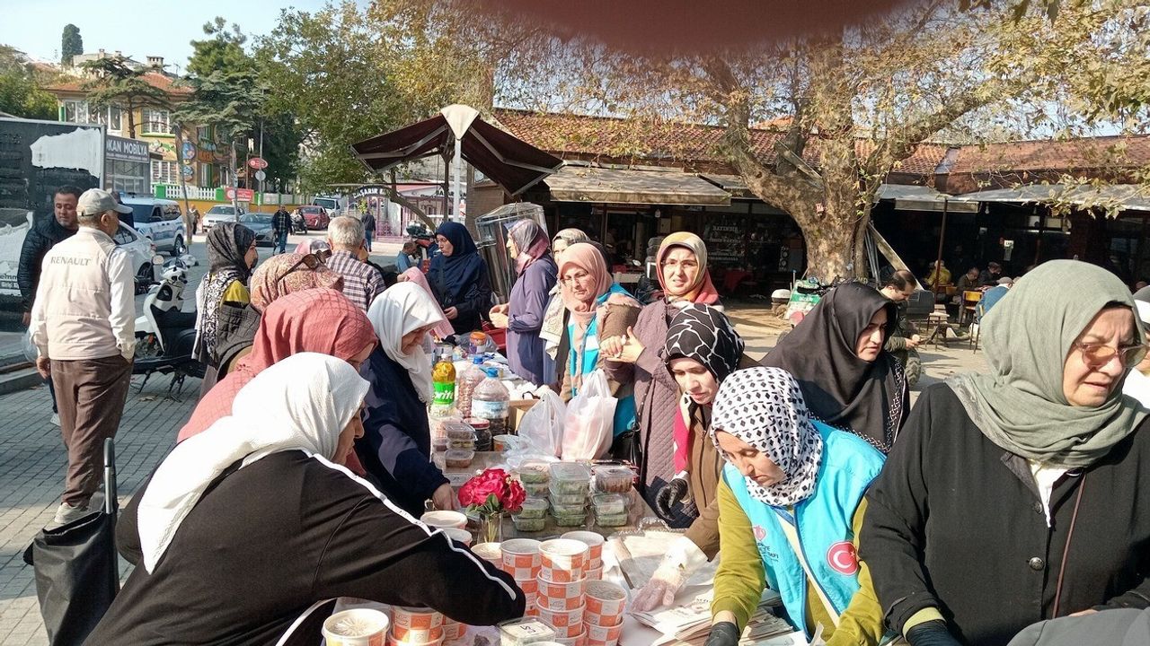 Mudanya’dan Gazze’ye yardım: Hayır panayırıyla destek