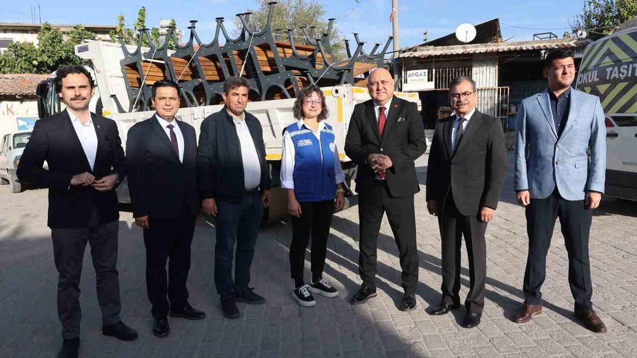 Muğla Büyükşehir’den Yatağan’a 60 bank ve 6 oyun grubu