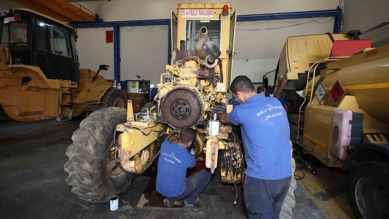 Muğla Büyükşehir Makine ve İkmal Tesisi 68 Milyon TL Tasarruf Sağladı