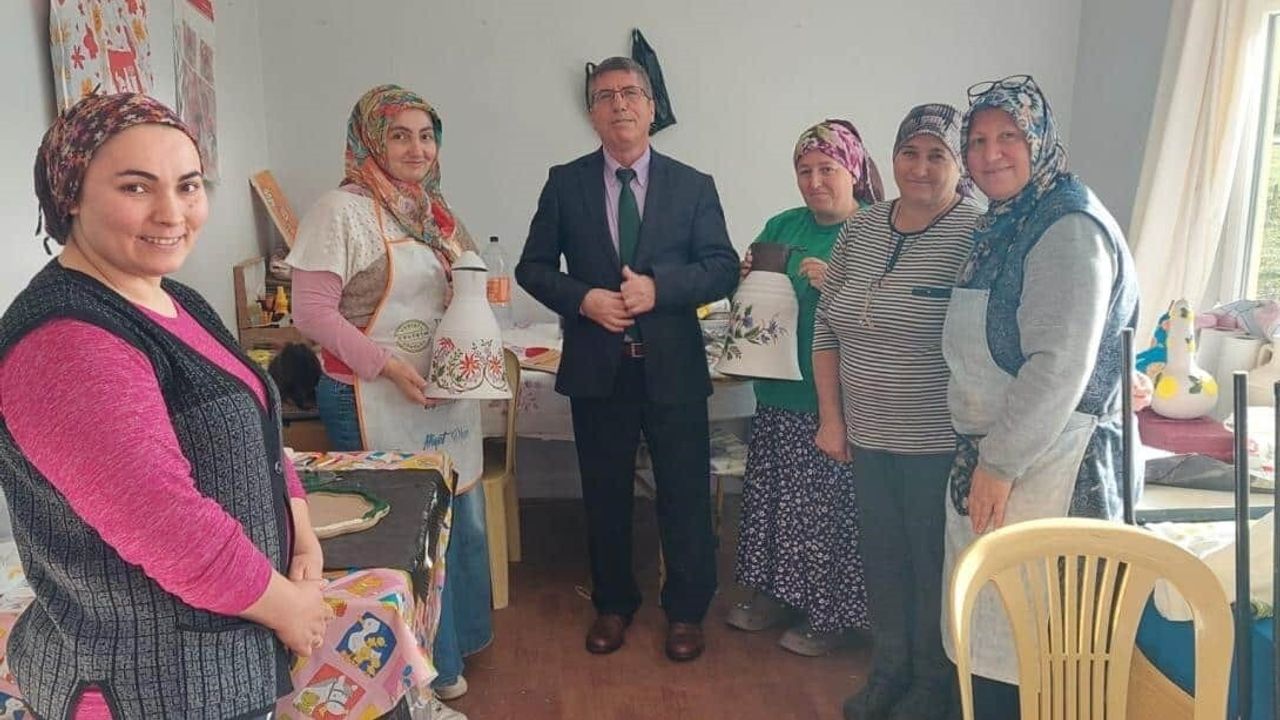 Muratlı'da Su Kabağı İşletmeciliği Kursu — Geleneksel El Sanatları Yaşatılıyor