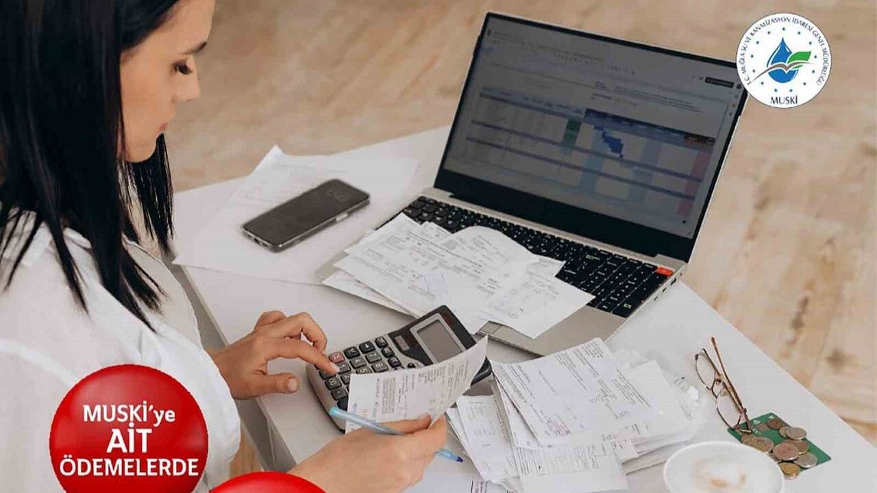 MUSKİ ve Ziraat Bankası’ndan su faturalarında faizsiz 4 taksit imkânı