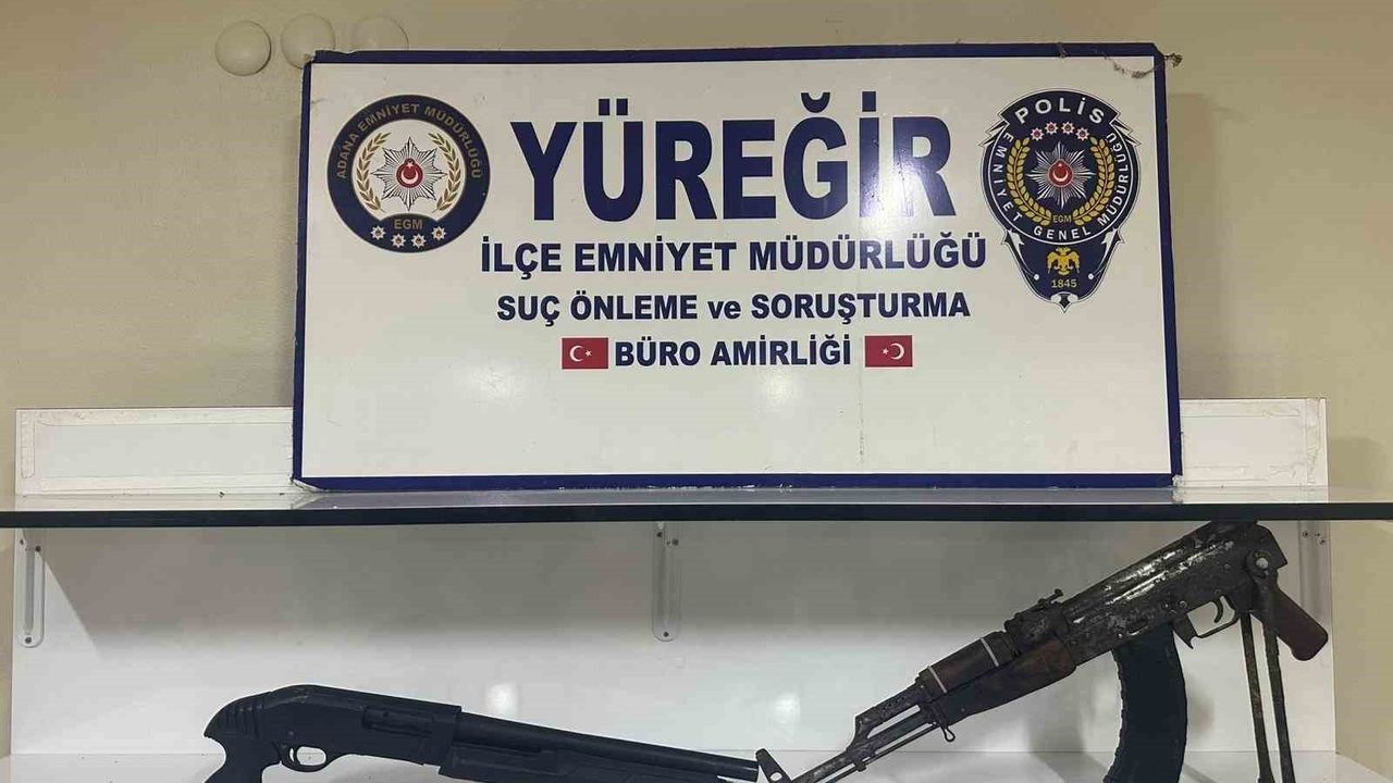 Mutfak Dolabında Silahlar Bulundu: Bir Şüpheli Tutuklandı
