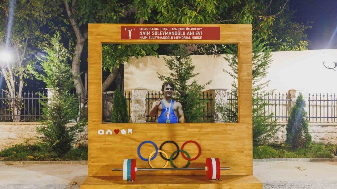 Naim Süleymanoğlu’nun Mestanlı’daki evi anı evine dönüştürüldü