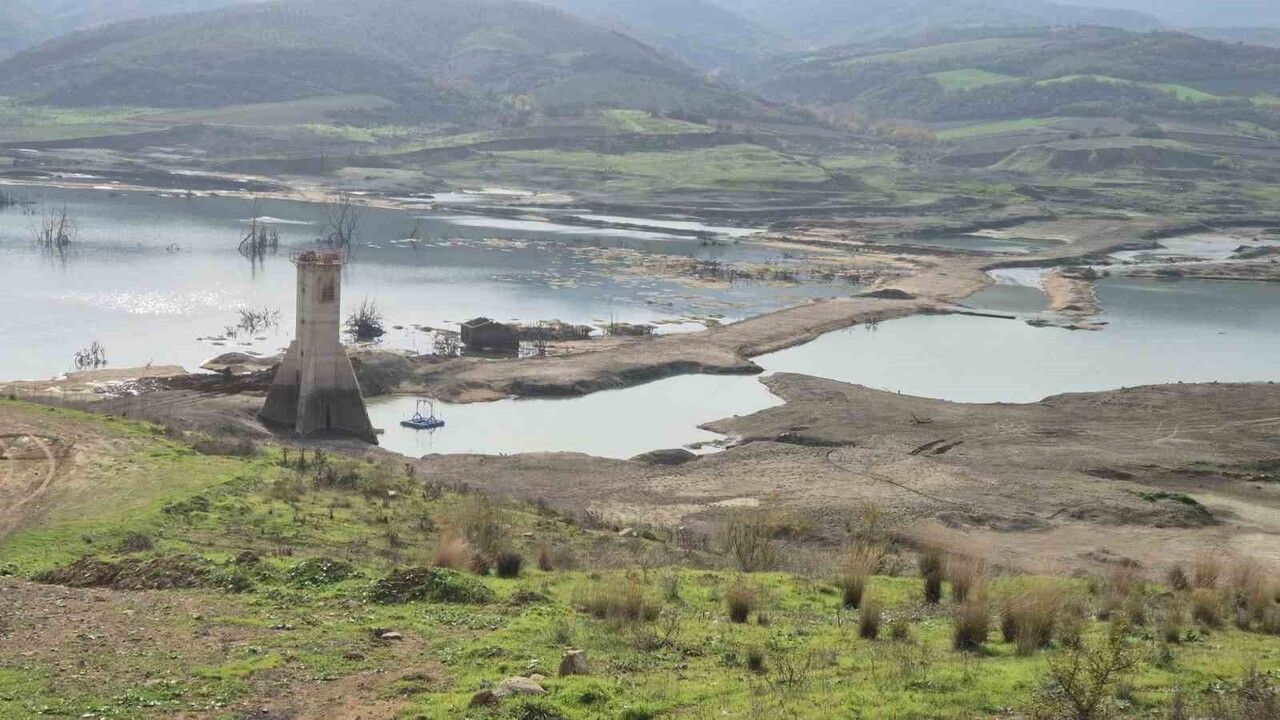 Naip Barajı'nda su alarmı: Süleymanpaşa'ya yaklaşık 20 günlük su kaldı