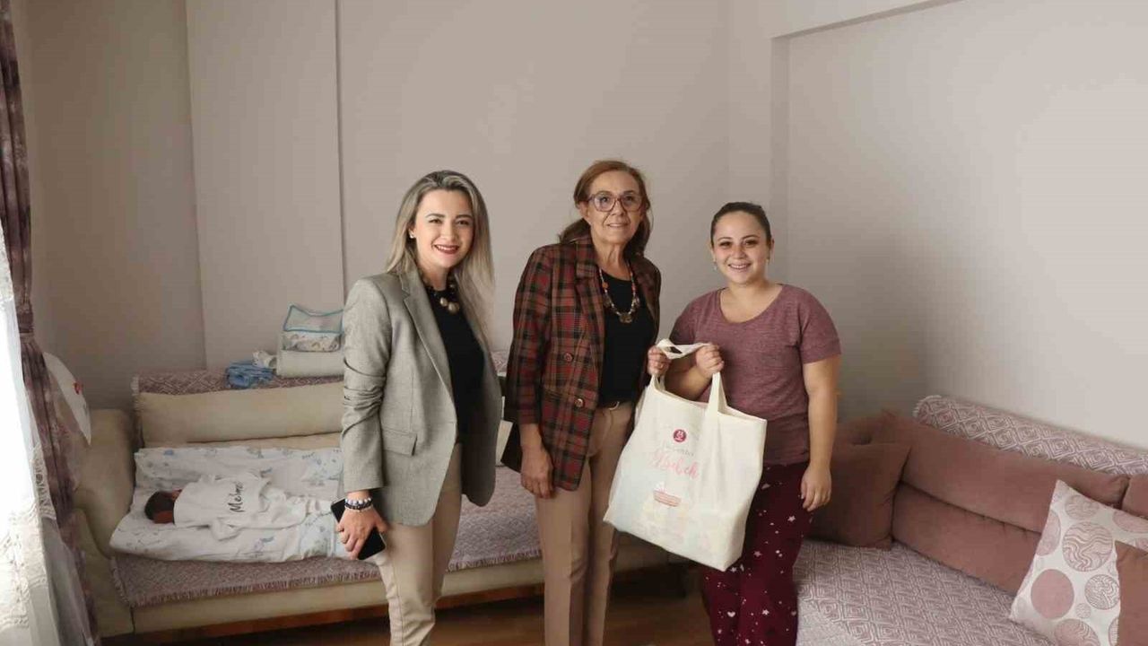 Nazilli'de Yeni Doğan Bebeklere Hoş Geldin Hediyesi
