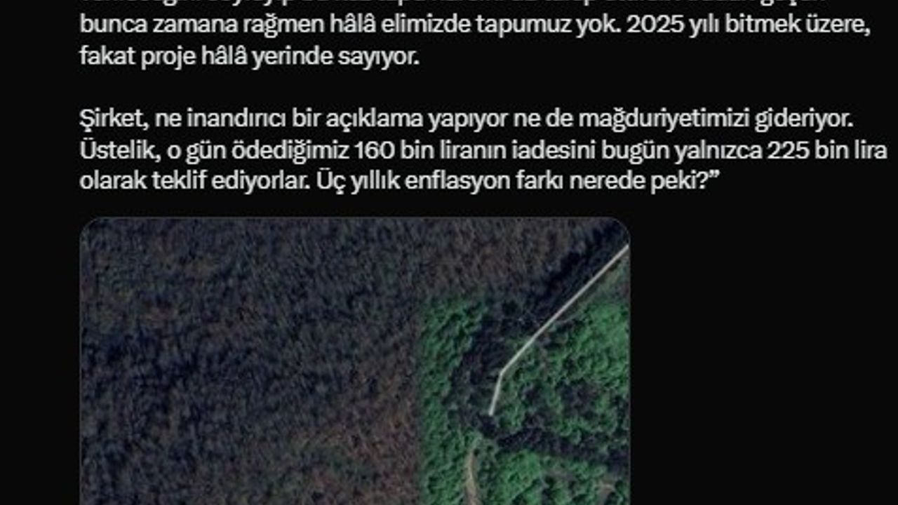 Nef Arsa’nın Sakarya projelerinde 3 yıldır ilerleme yok