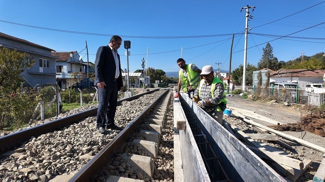 Neşetiye Mahallesi'ne yeni tren garı yapımı başladı