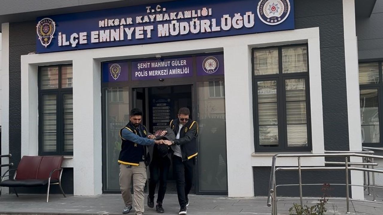 Niksar’da 78 yıl kesinleşmiş hapis cezası olan firari yakalandı