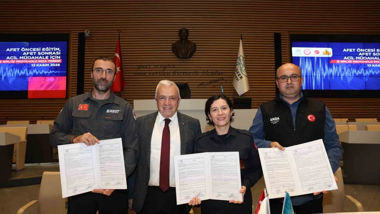 Nilüfer’de afetlere karşı iş birliği güçlendi