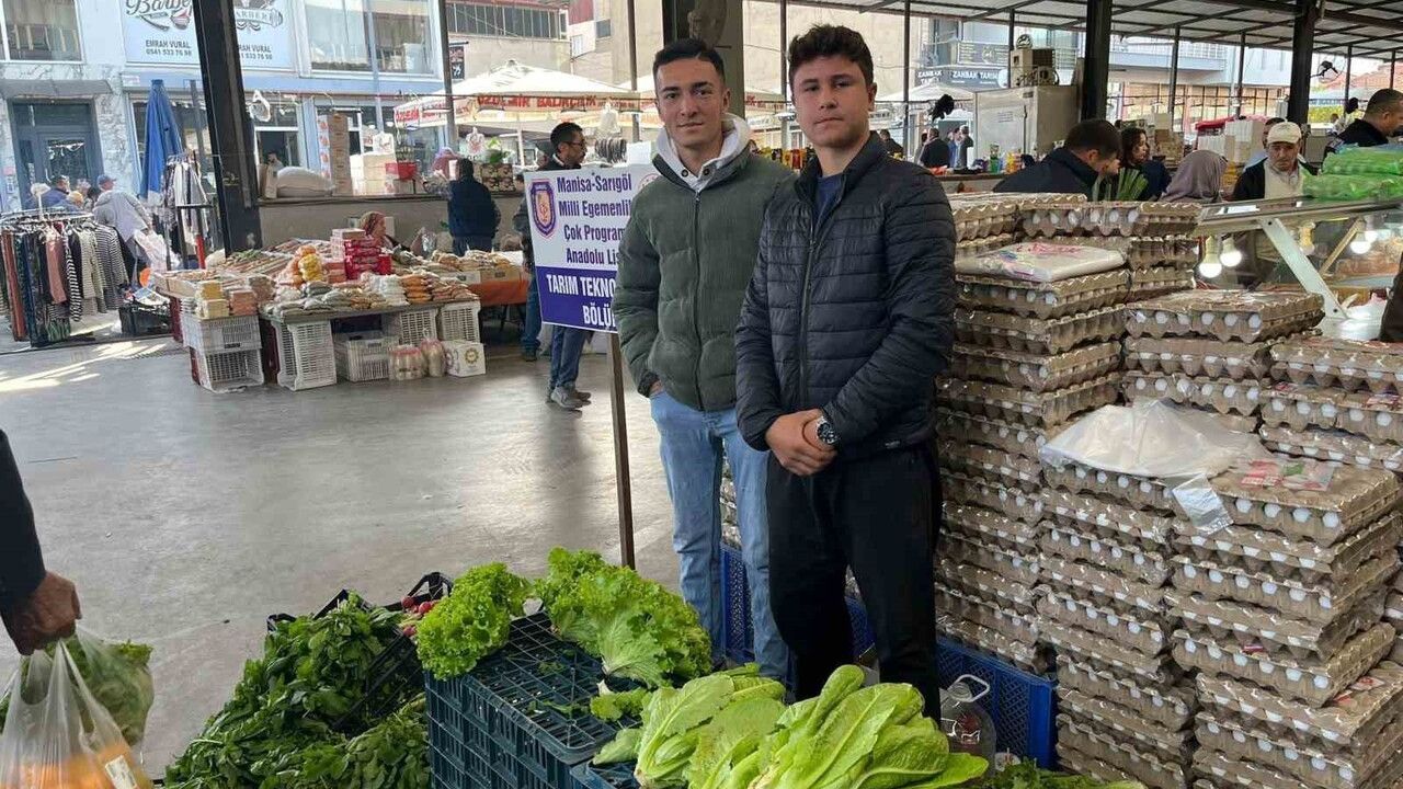 Öğrenciler Üretiyor, Okula Gelir Sağlıyor — Sarıgöl Milli Egemenlik Lisesi