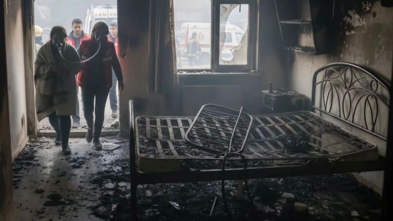 Ordu'da elektrikli battaniye kaynaklı yangın: 4 kişi dumandan etkilendi