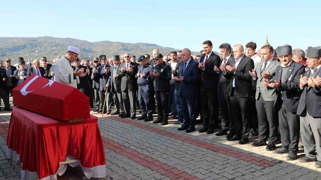 Ordu'da Kıbrıs Gazisi Mahmut Akbolat Uğurlandı