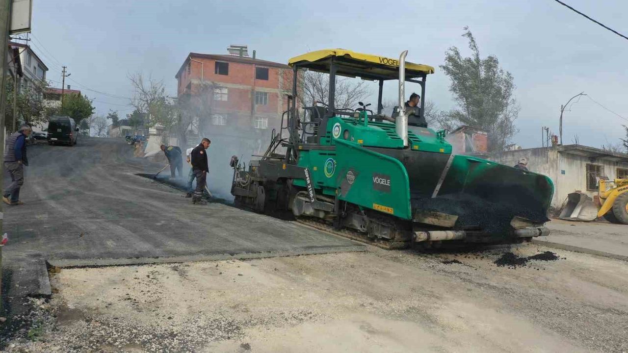 Ordu'da sıcak asfalt seferberliği: Korgan'da 2,5 kilometre yenilendi