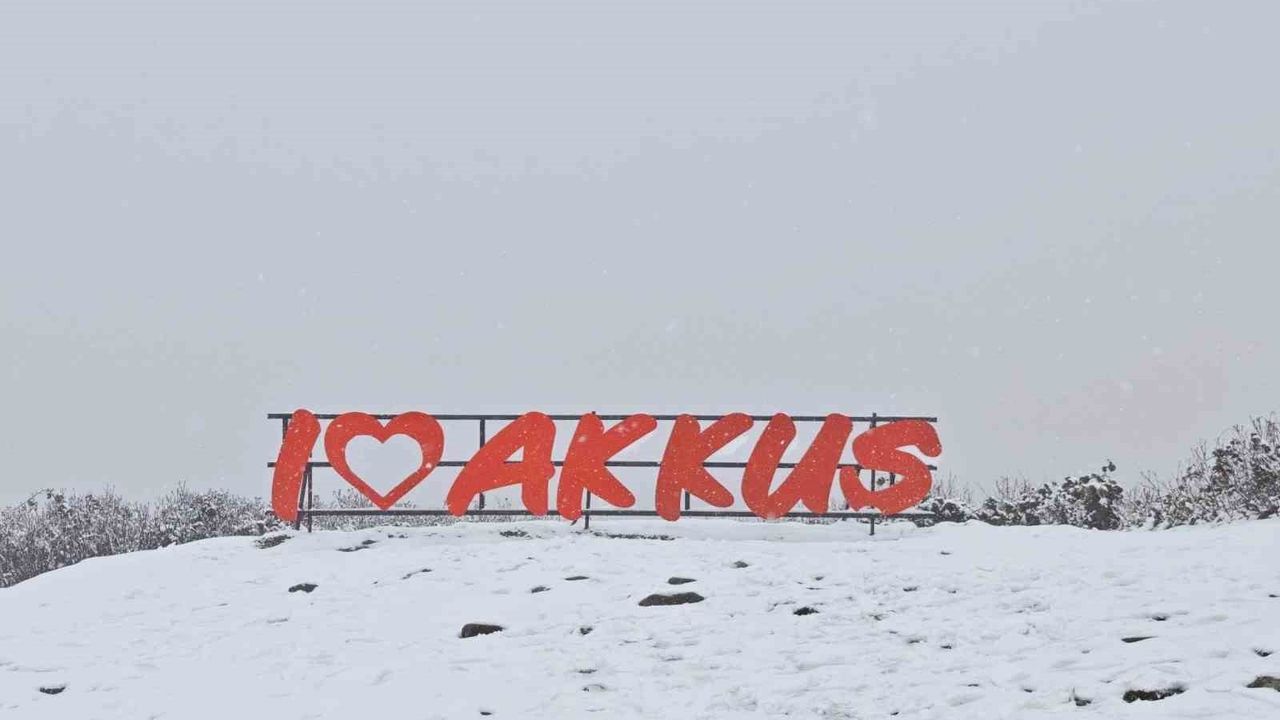 Ordu’nun yüksek kesimlerinde kar etkili oldu