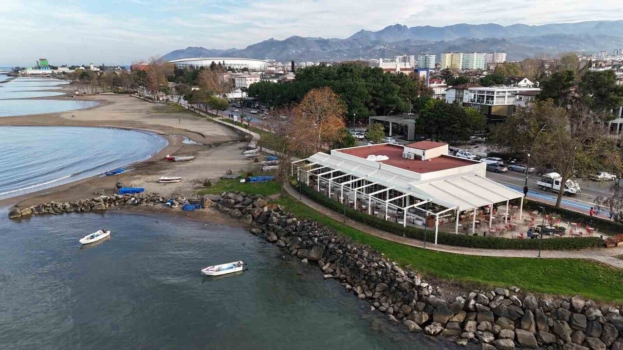 Ordu sahilinde 'Mavna' sosyal tesisi açıldı