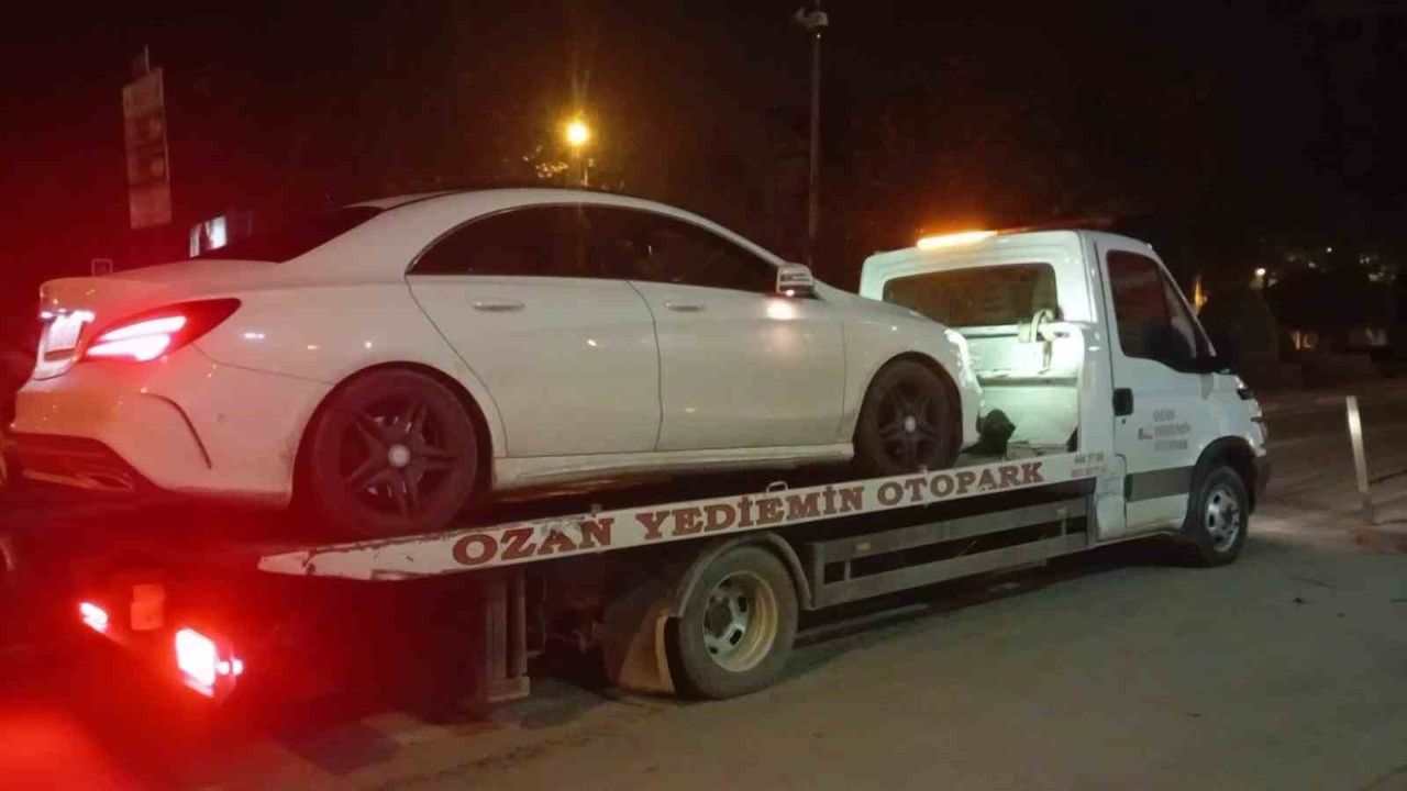 Osmangazi'de alkollü sürücü trafik uygulamasından kaçmaya çalışırken yakalandı