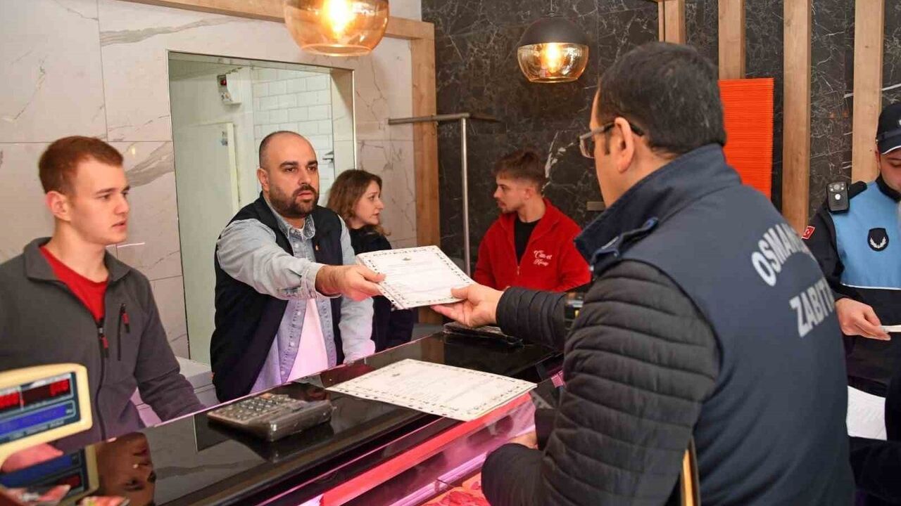 Osmangazi'de gıda denetimleri artırıldı
