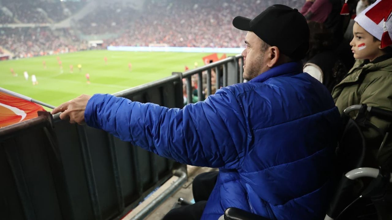 Osmangazi, OBAM üyelerine milli maç coşkusu yaşattı