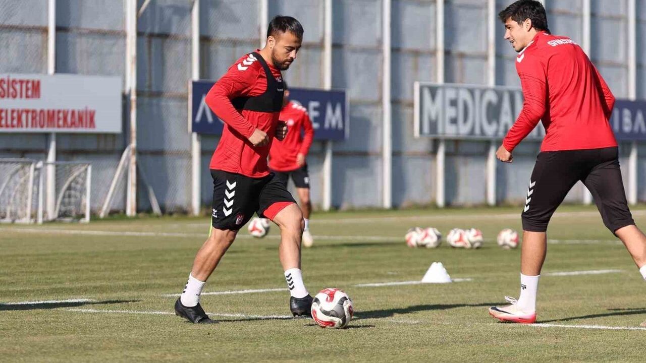 Özbelsan Sivasspor, Boluspor maçı hazırlıklarını sürdürdü