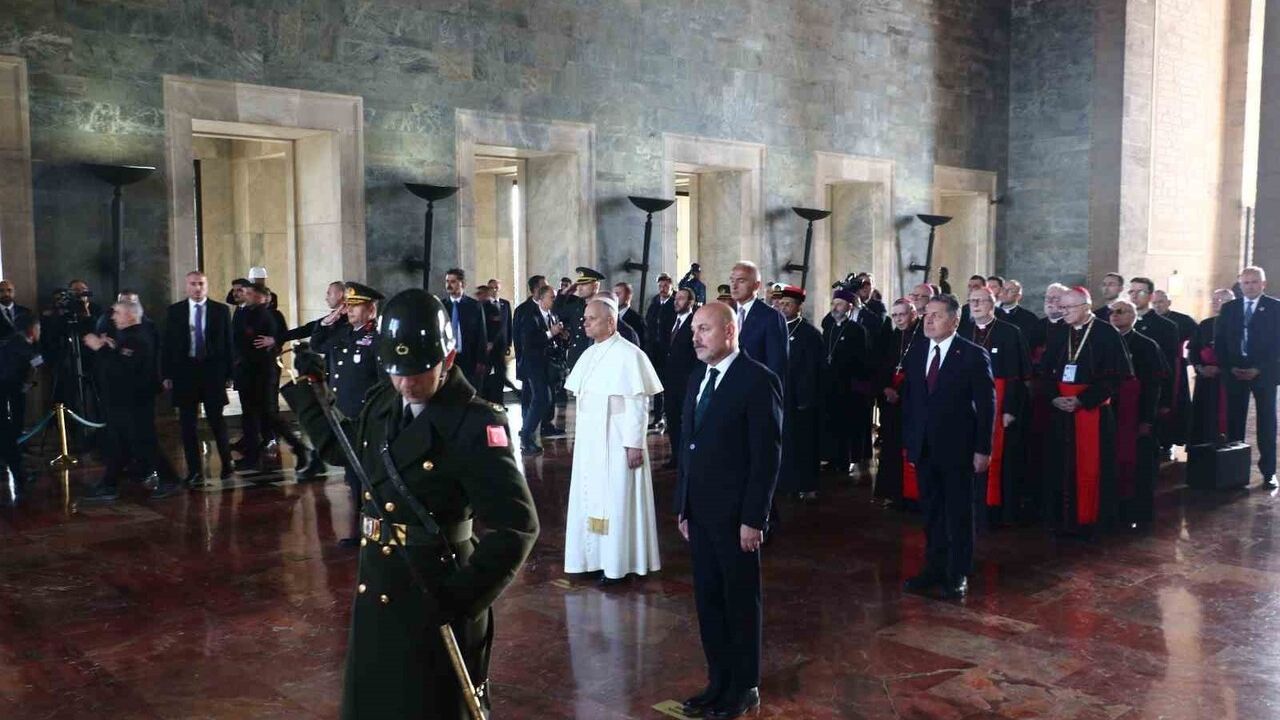 Papa 14. Leo'nun Ankara'daki İlk Durağı: Anıtkabir