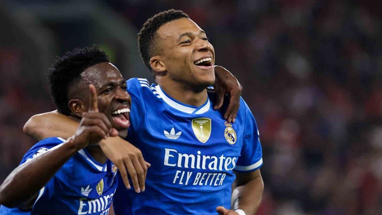 Real Madrid, Mbappe'nin 4 golüyle Olympiakos'u 4-3 mağlup etti