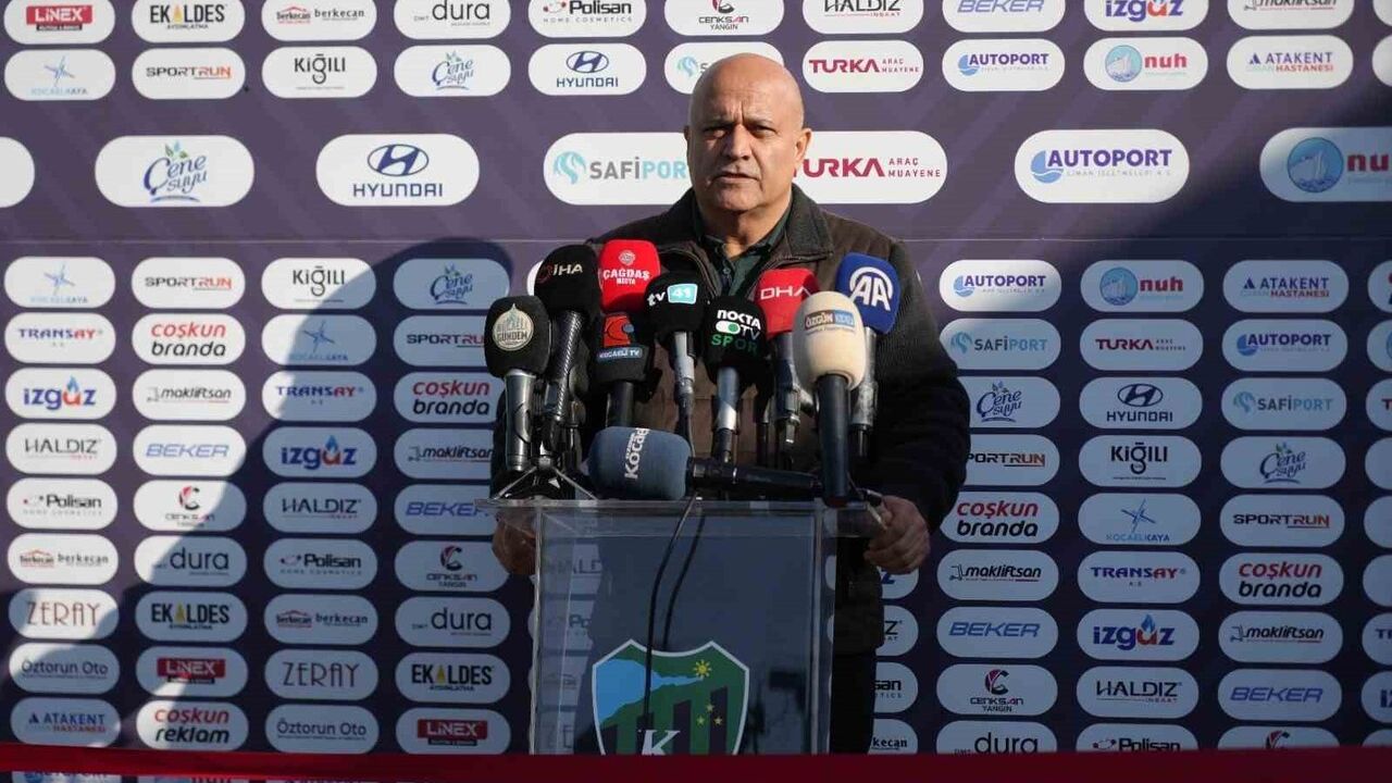 Recep Durul: Felaket algısına gerek yok — Kocaelispor'dan lisans ve ödeme açıklaması